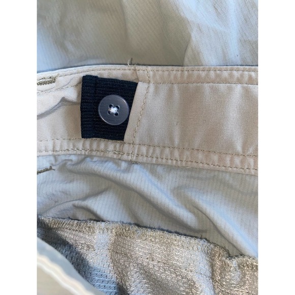 COLUMBIA Khaki Women's 16 Hiking Waterproof Capris - Picture 4 of 11